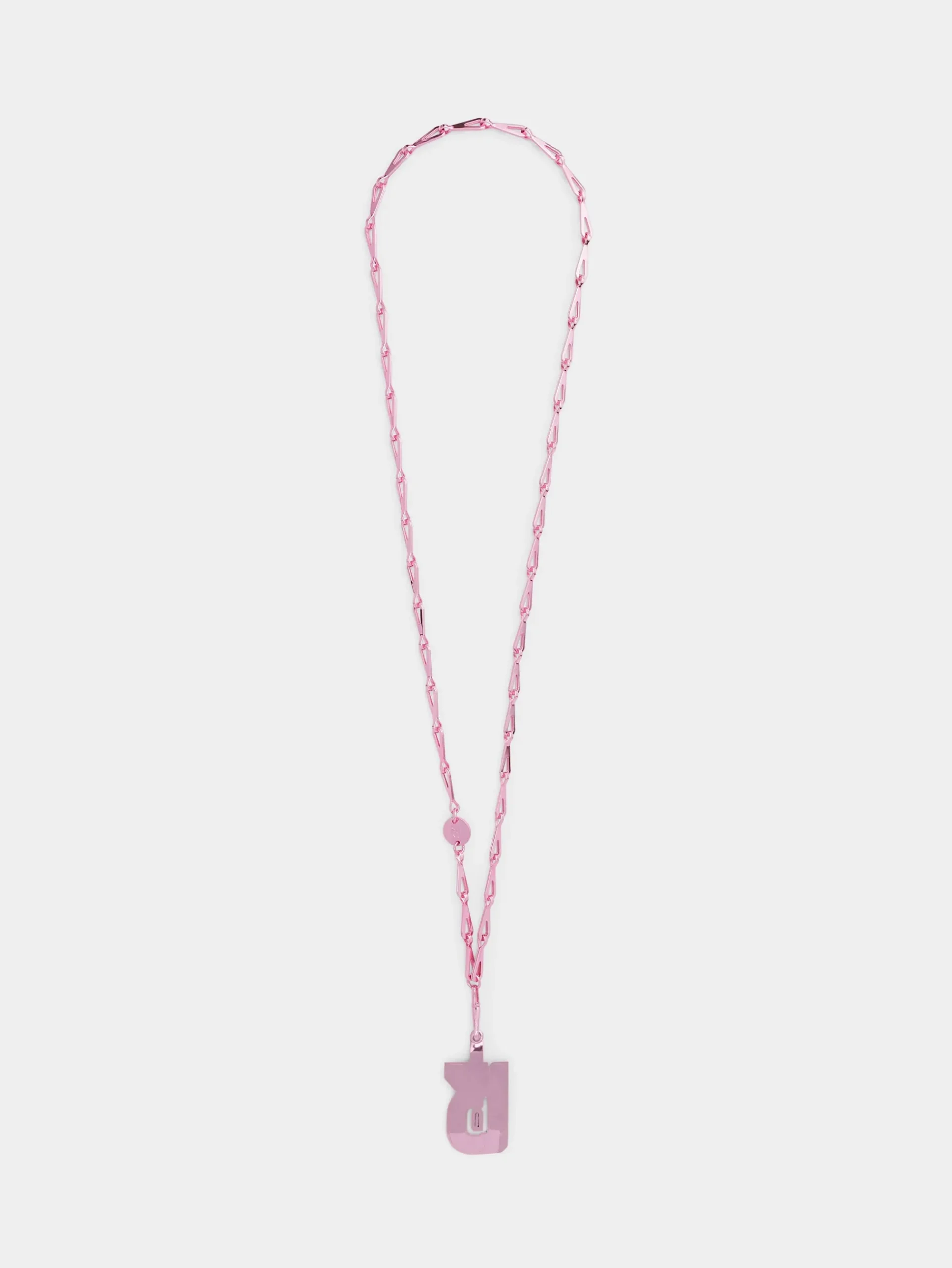 Metallic Pink crossbody phone chain | Rabanne Cheap