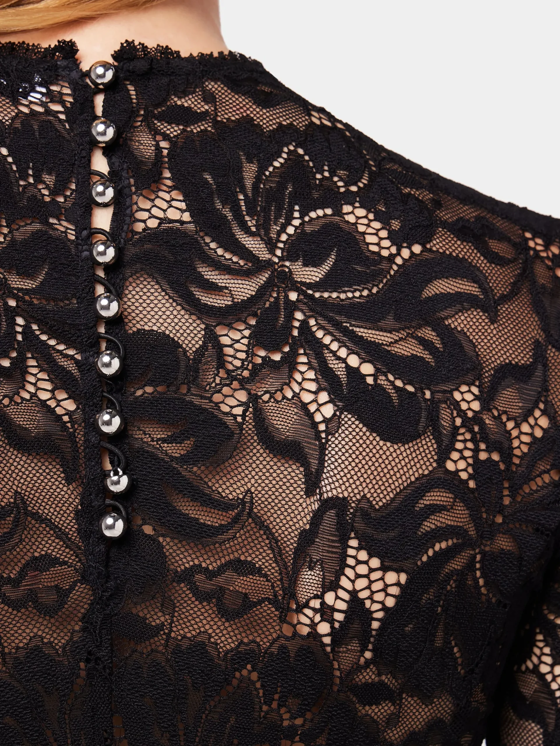 Mini lace black top | Rabanne Hot