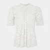 Mini lace ivory top | Rabanne Best
