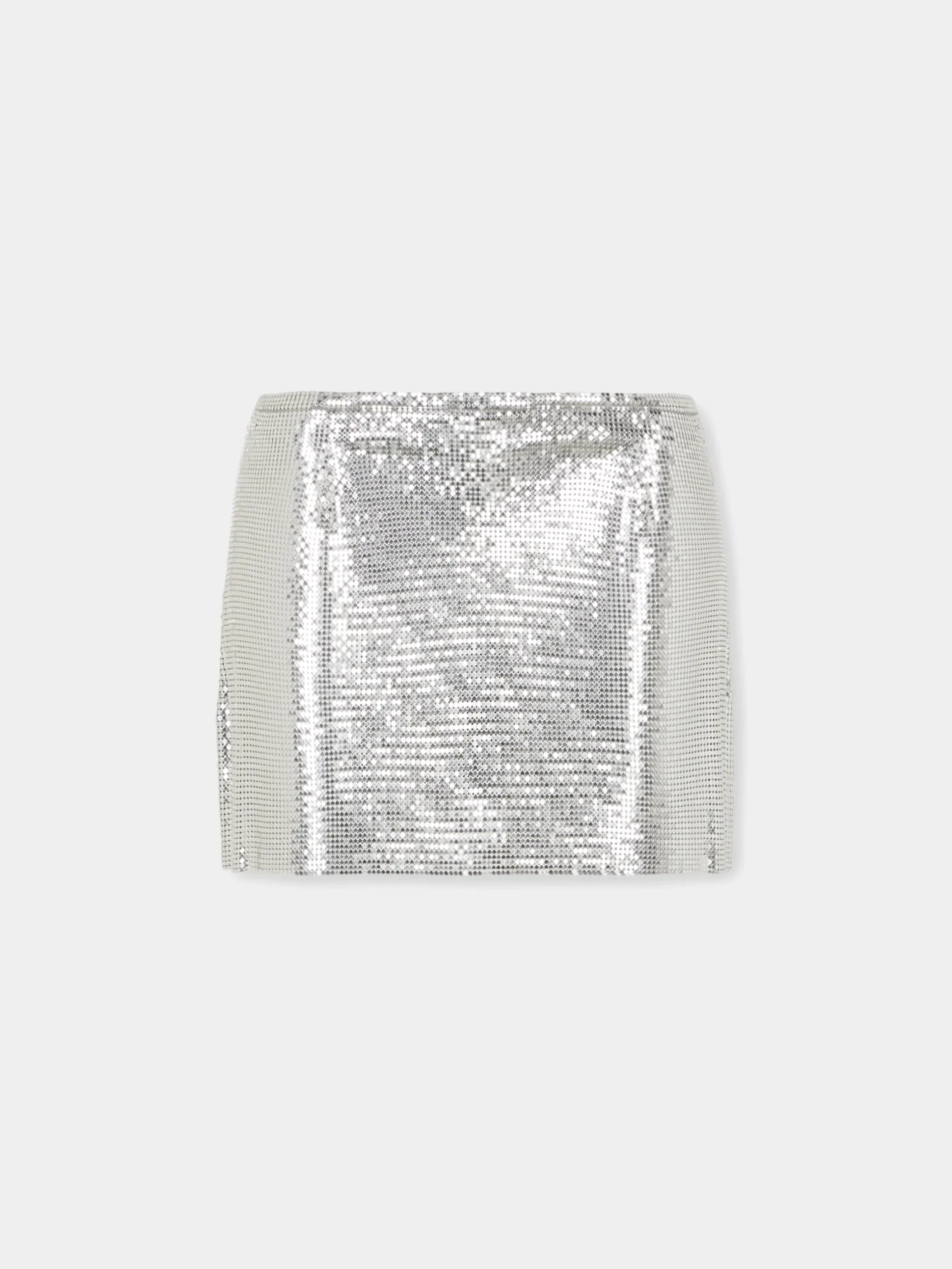 MINI SKIRT IN MESH | Rabanne Best