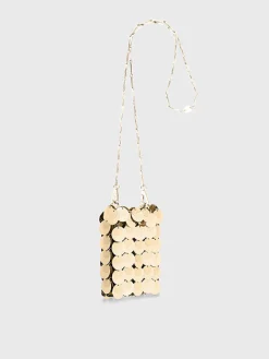 Mini sparkle discs Gold Bag | Rabanne Cheap