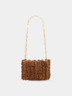 1969 NANO BAG IN SHEARLING | Rabanne Outlet