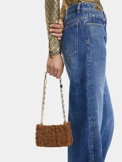 1969 NANO BAG IN SHEARLING | Rabanne Outlet