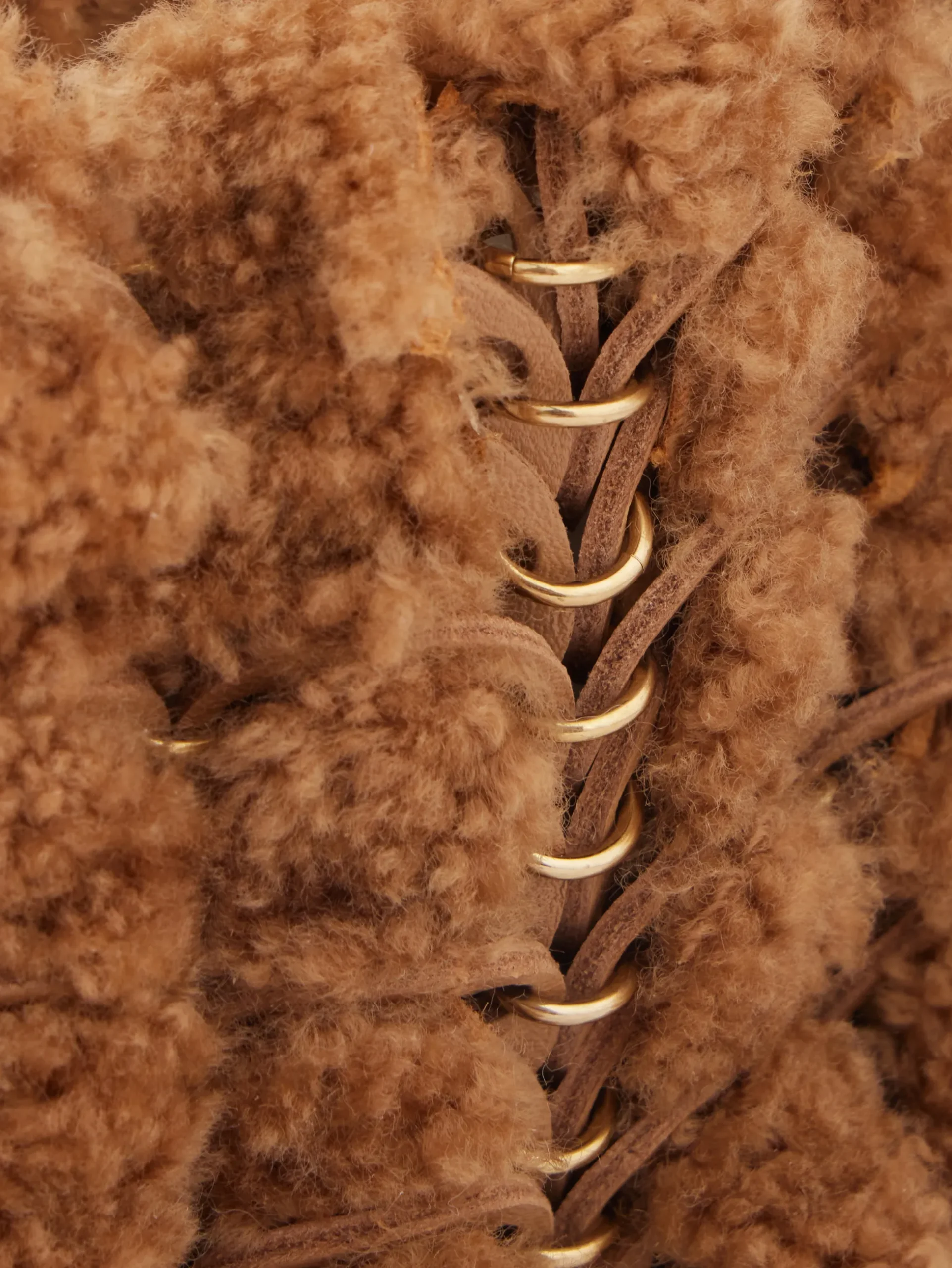 1969 NANO BAG IN SHEARLING | Rabanne Outlet