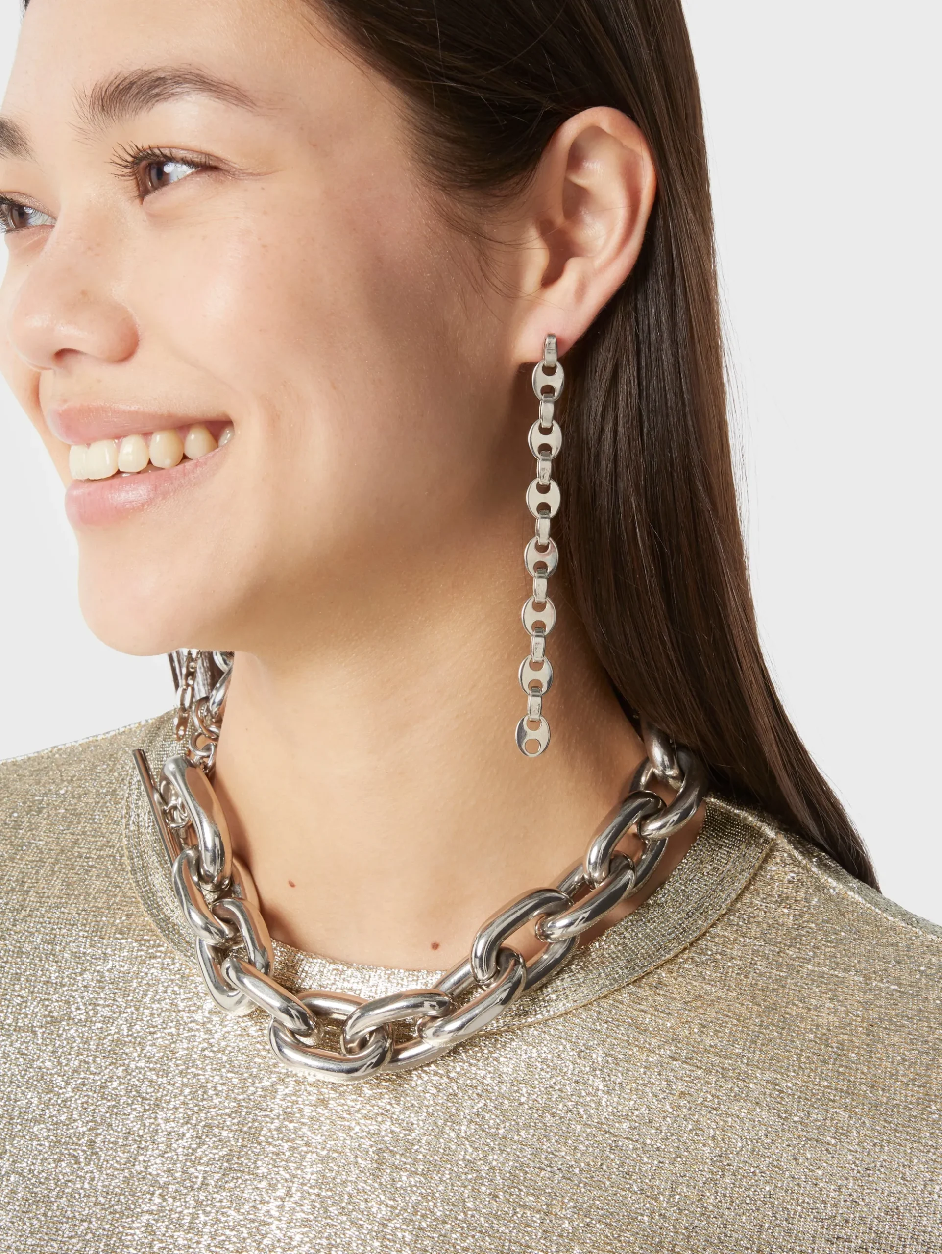 Nano Silver Eight Earring | Rabanne Sale
