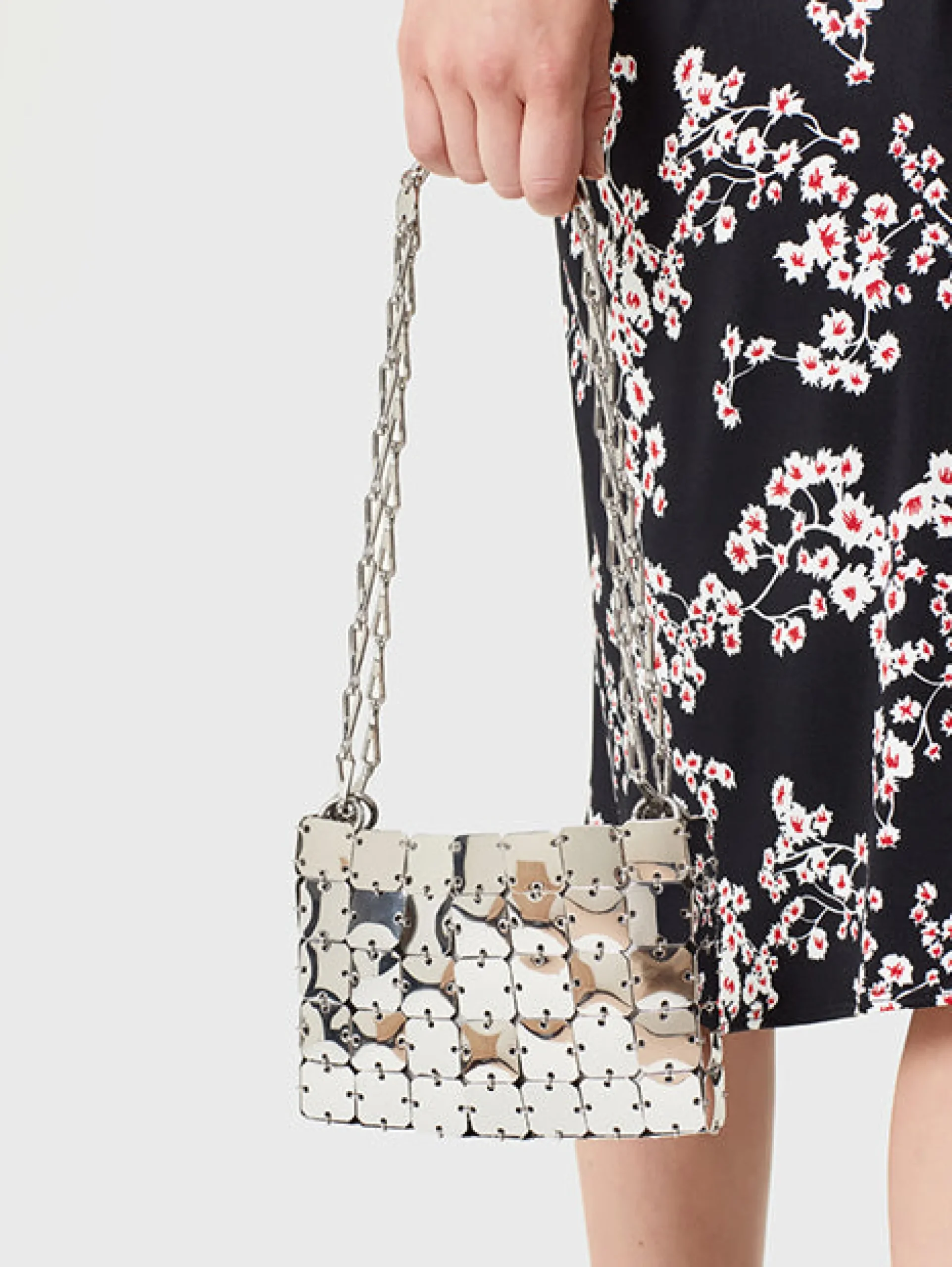 Nano Square Bag Silver | Rabanne Cheap