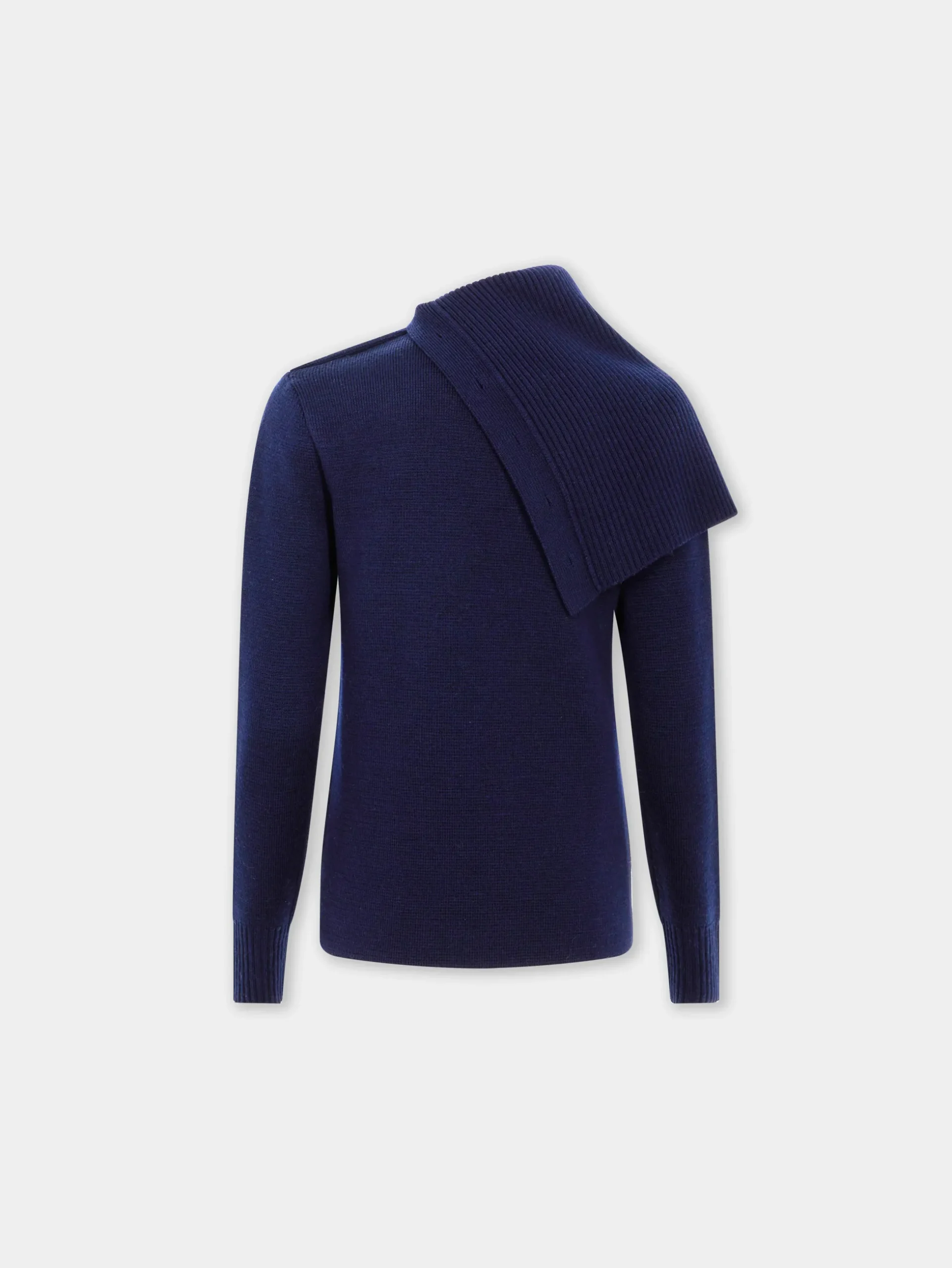 NAVY SWEATER IN WOOL | Rabanne Best Sale