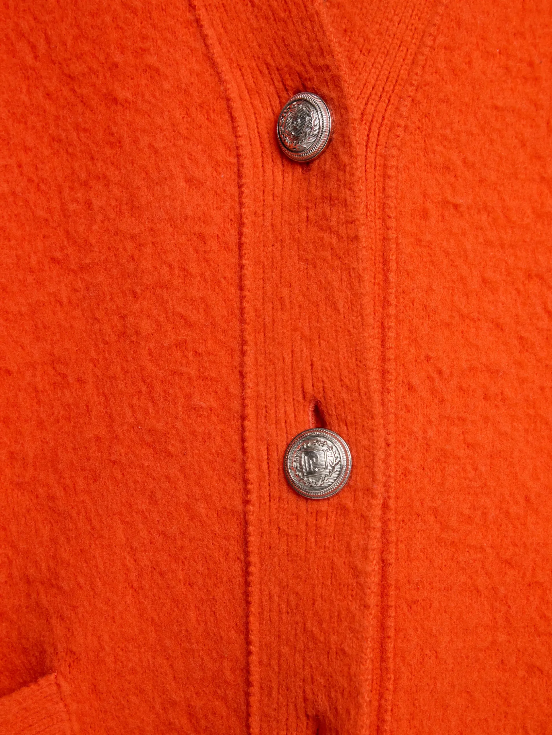 ORANGE OVERSIZED WOOL CARDIGAN | Rabanne Sale