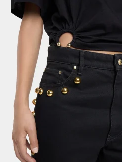 OVERSIZE PIERCING T-SHIRT | Rabanne Outlet