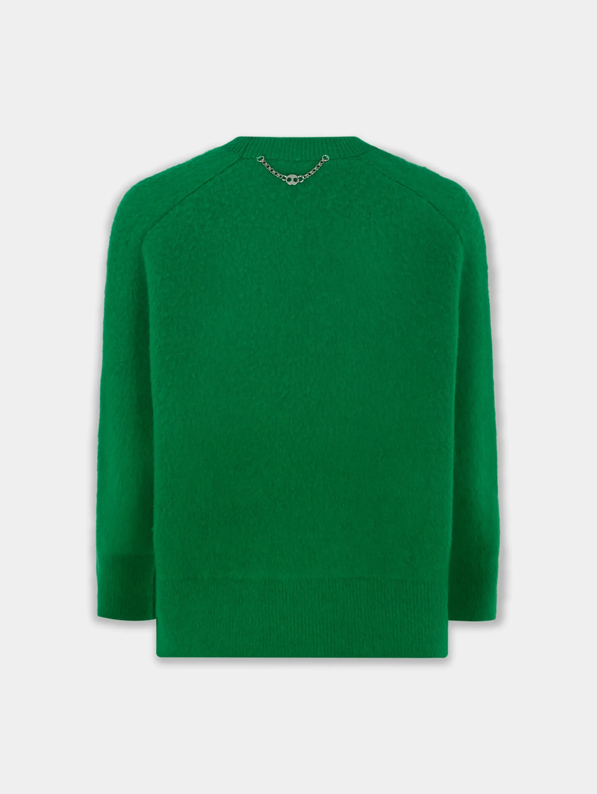 OVERSIZED SWEATER IN BRUSHED WOOL | Rabanne Store