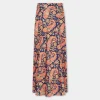Paisley nuisette skirt with signature eight chain | Rabanne Shop