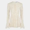 Pleated lace top | Rabanne Best