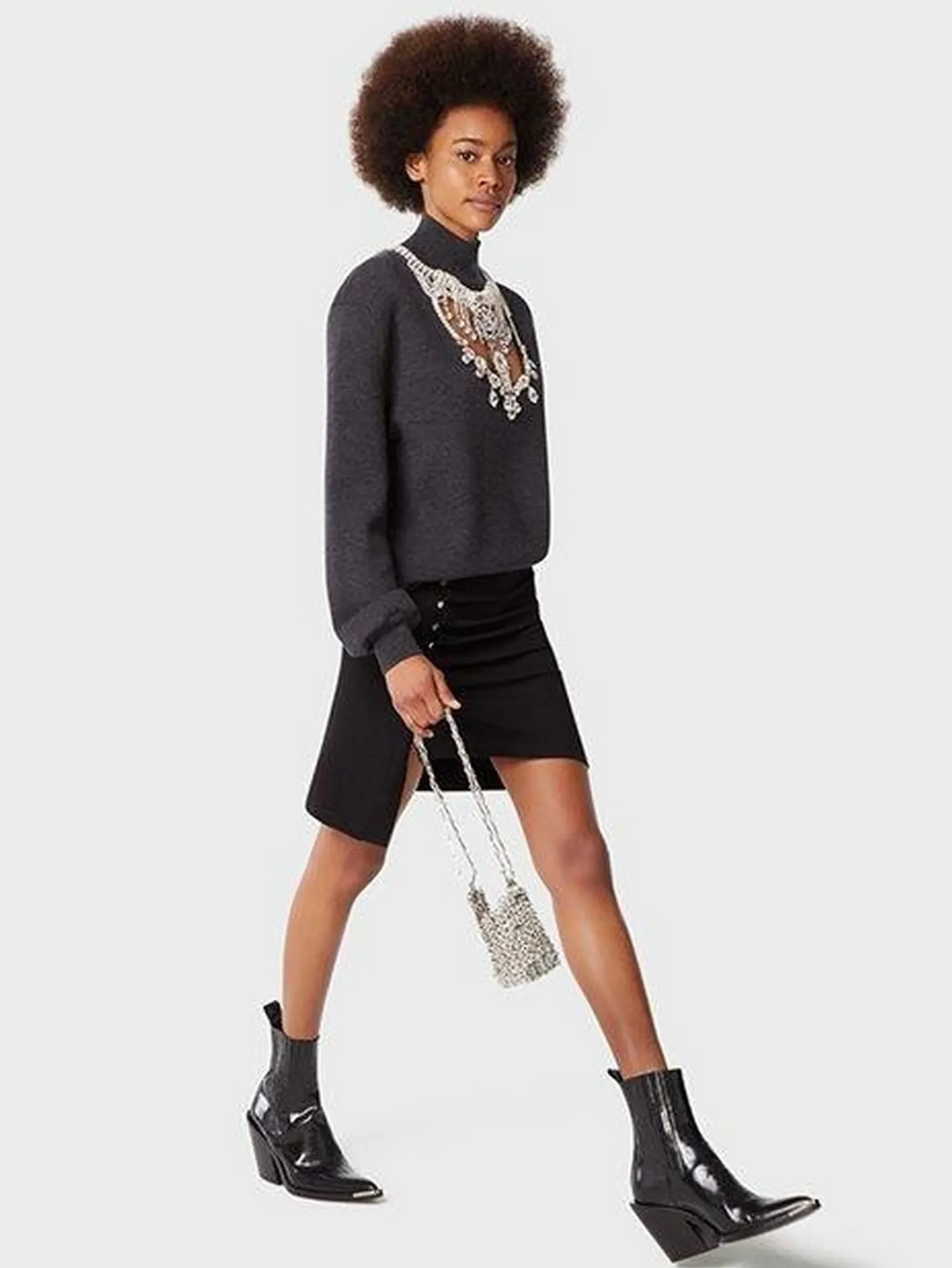 Pleated Mini Skirt | Rabanne Sale