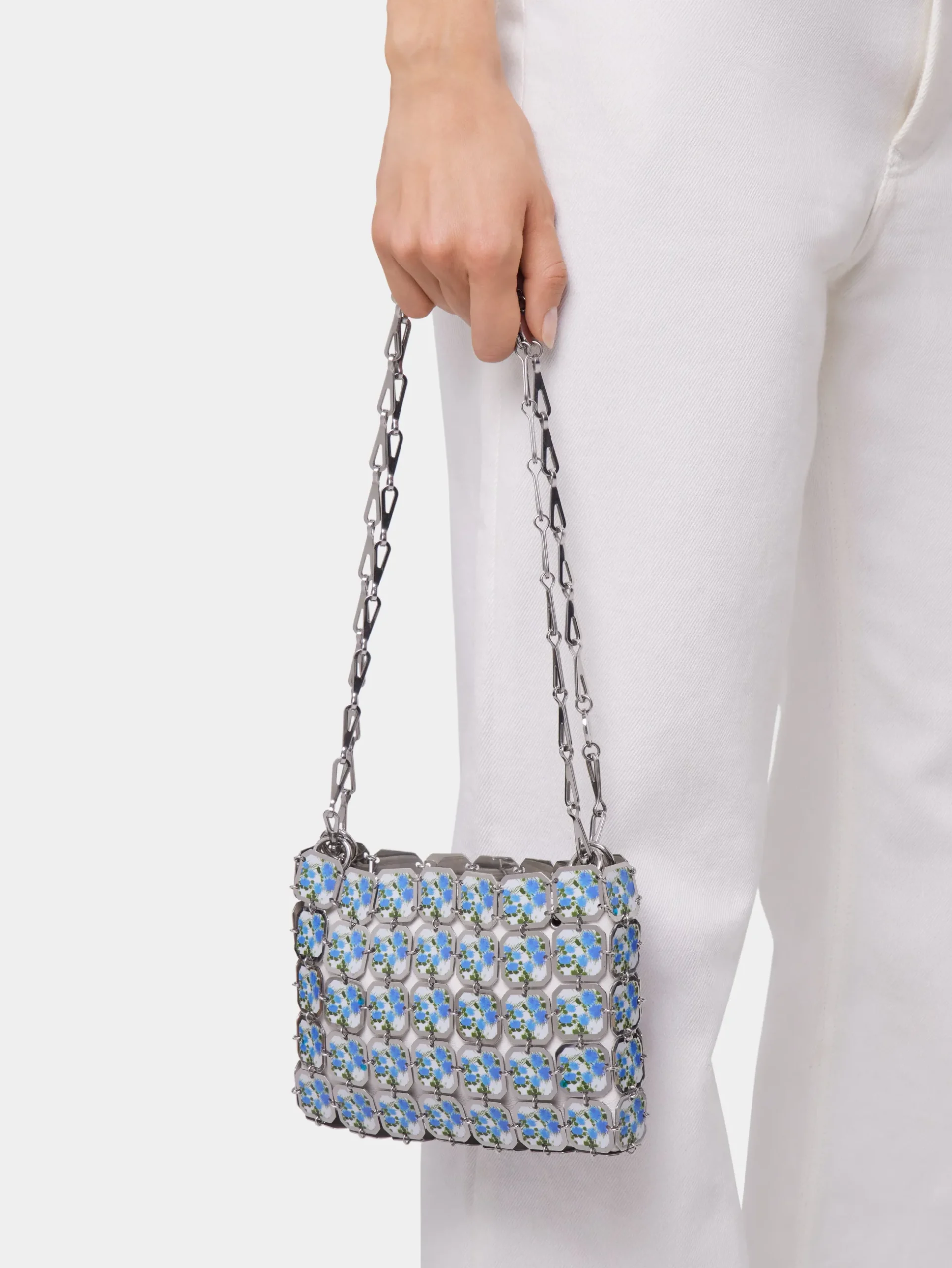 1969 PORCELAIN SQUARE NANO BAG | Rabanne Online