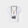 PRINTED T-SHIRT IN COTTON JERSEY | Rabanne Flash Sale