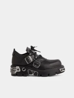 x NEW ROCK BLACK SHOES | Rabanne Sale