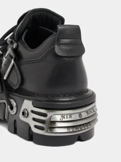 x NEW ROCK BLACK SHOES | Rabanne Sale