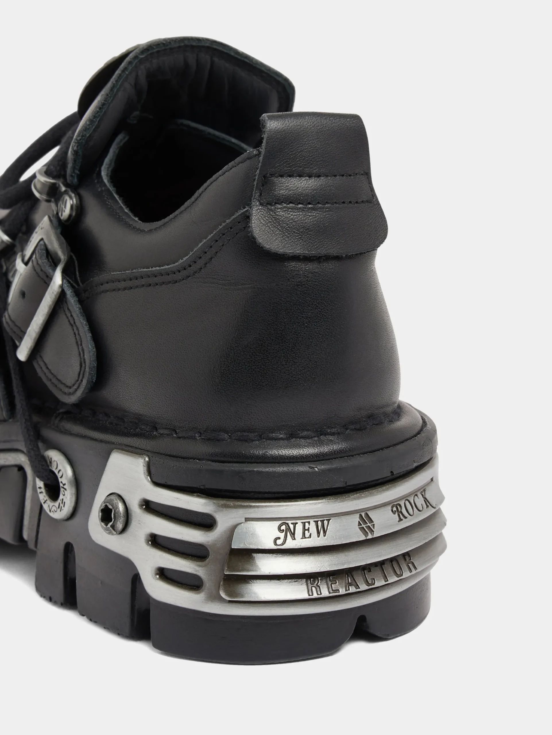 x NEW ROCK BLACK SHOES | Rabanne Sale