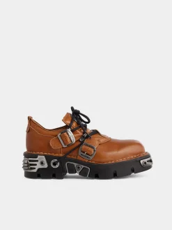 x NEW ROCK COGNAC SHOES | Rabanne Hot