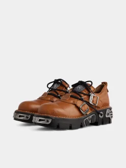 x NEW ROCK COGNAC SHOES | Rabanne Hot