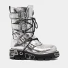 x NEW ROCK SILVER BOOTS | Rabanne Flash Sale