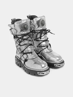 x NEW ROCK SILVER BOOTS | Rabanne Flash Sale
