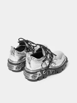 x NEW ROCK SILVER SHOES | Rabanne Discount