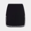 SATIN MINI SKIRT | Rabanne Online