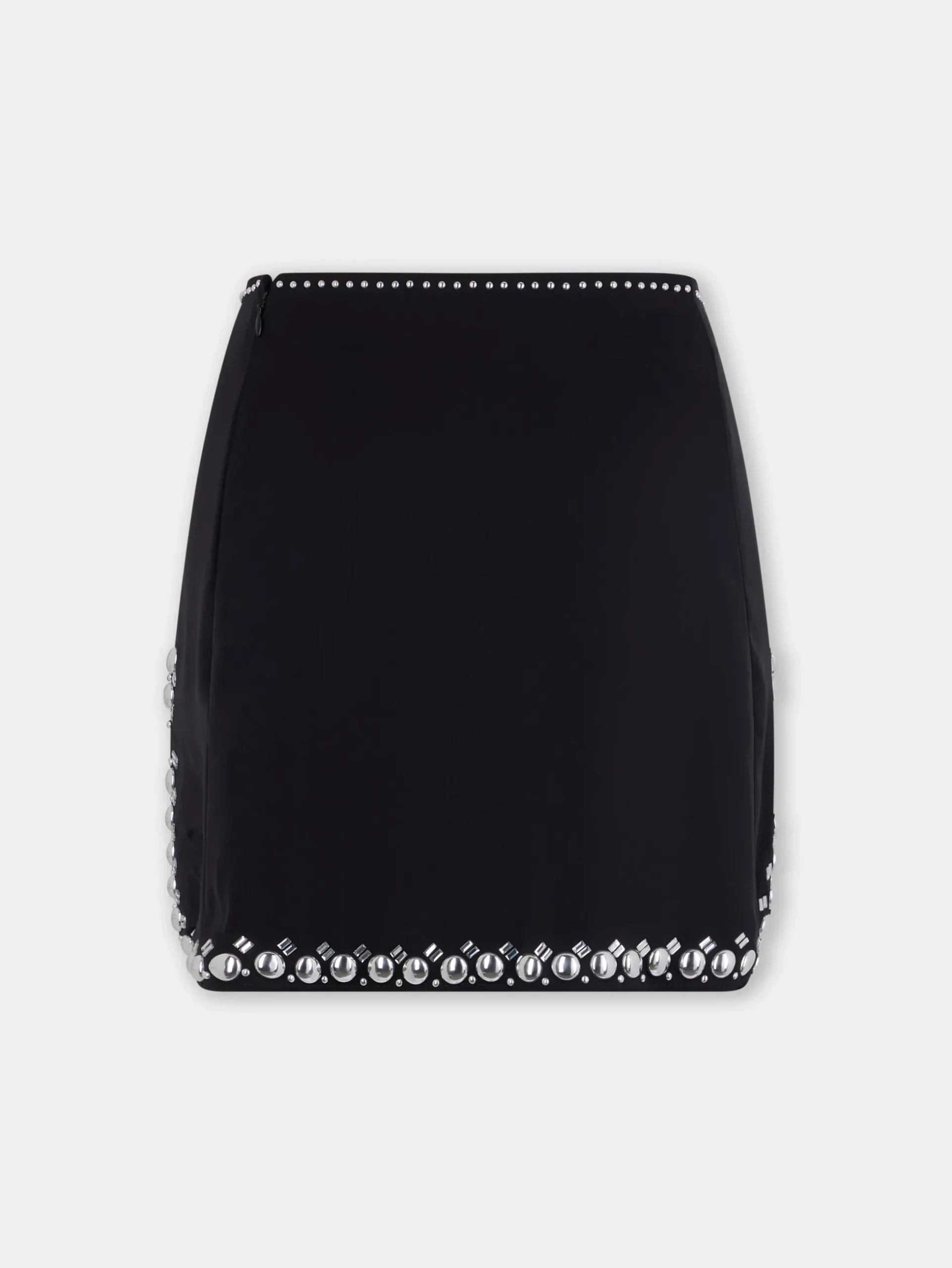 SATIN MINI SKIRT | Rabanne Online