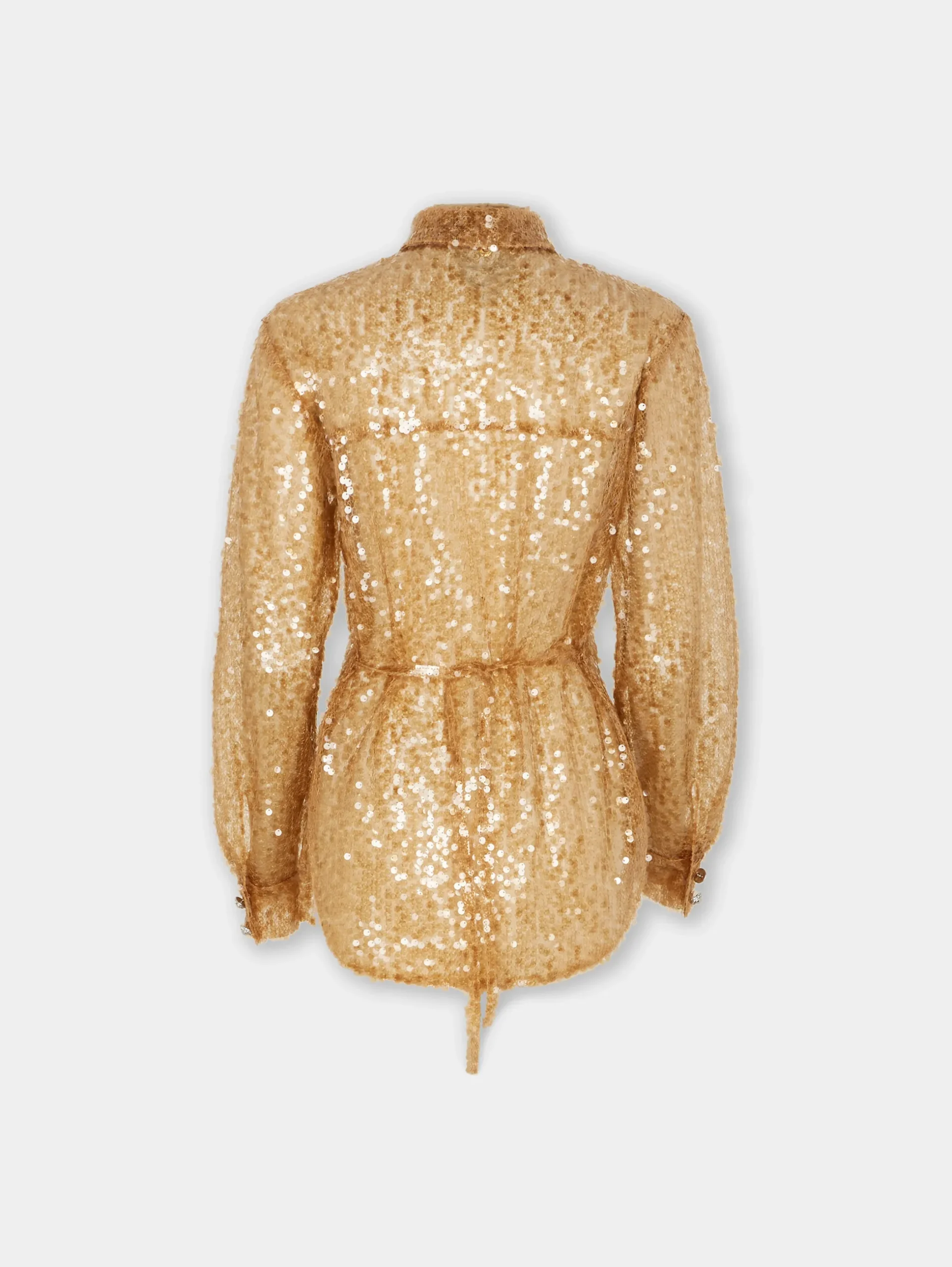 SEQUIN-EMBROIDERED SHIRT | Rabanne Shop