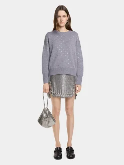 SHORT SKIRT IN MESH | Rabanne Online