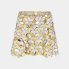 Short sparkle discs rhombic skirt | Rabanne Discount
