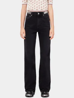 Signature black jeans with 1969 discs | Rabanne Cheap