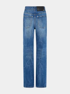 Signature jeans with 1969 metal discs | Rabanne Online