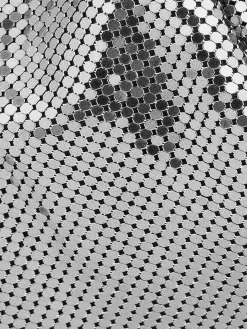 Silver chainmail pocket bag | Rabanne Online