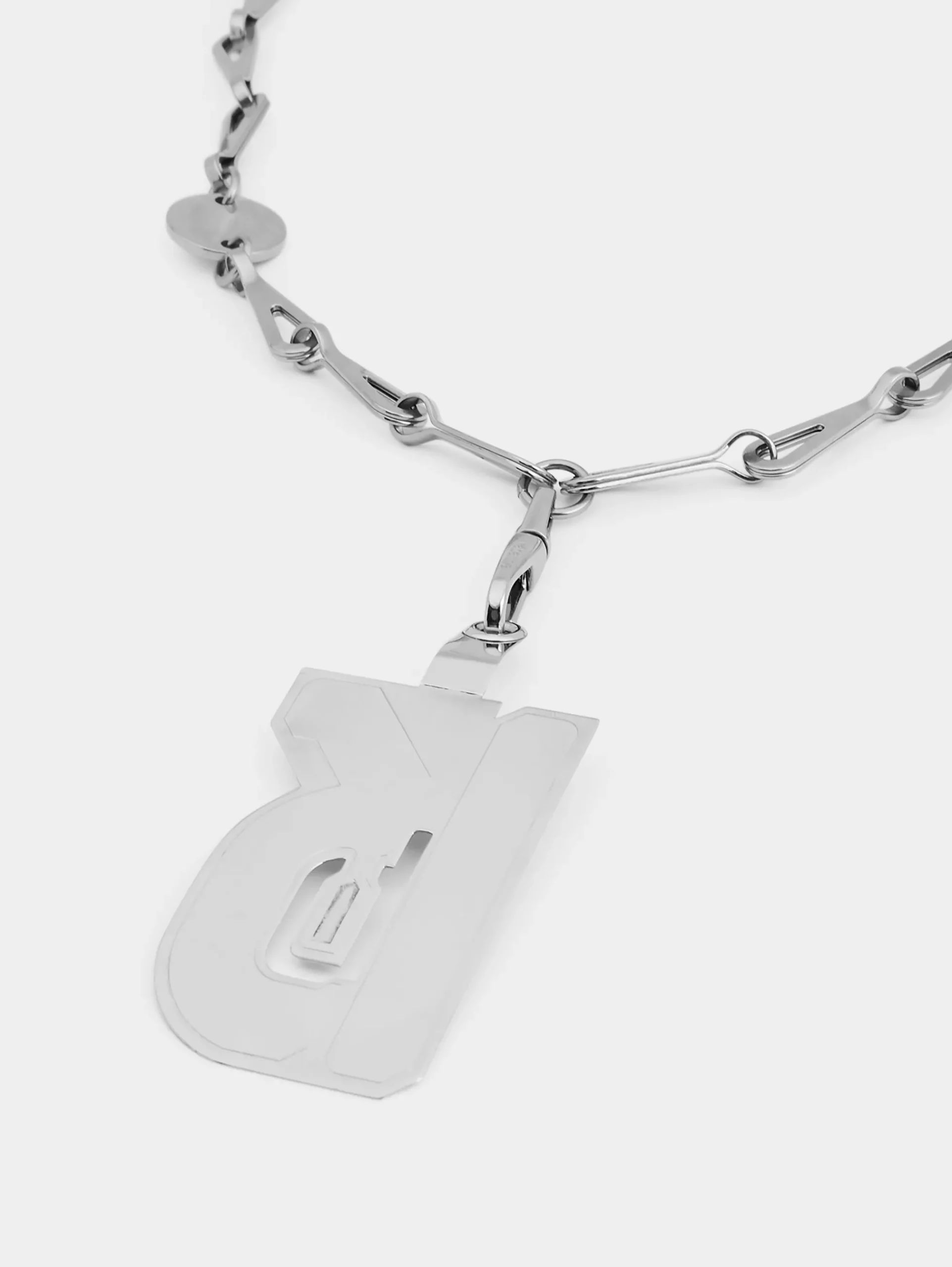 Silver crossbody phone chain | Rabanne Sale