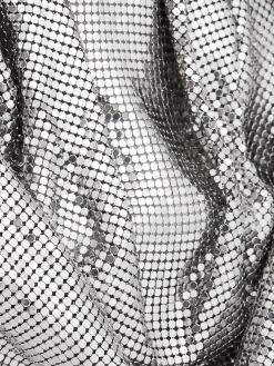 SILVER MESH NIGHT CLUTCH | Rabanne Outlet