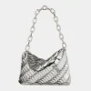 Silver Paco clutch Bag | Rabanne Shop