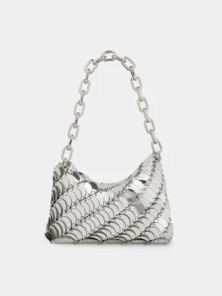 Silver Paco clutch Bag | Rabanne Shop