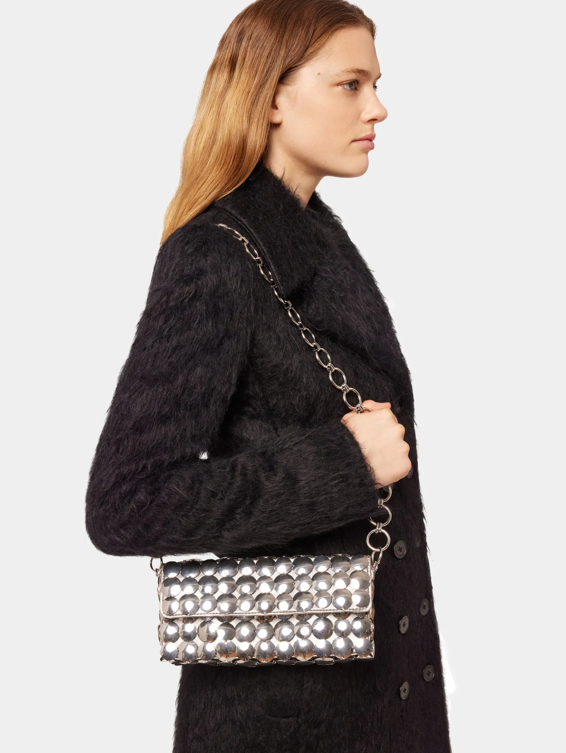 Silver Quilted Bag | Rabanne Online