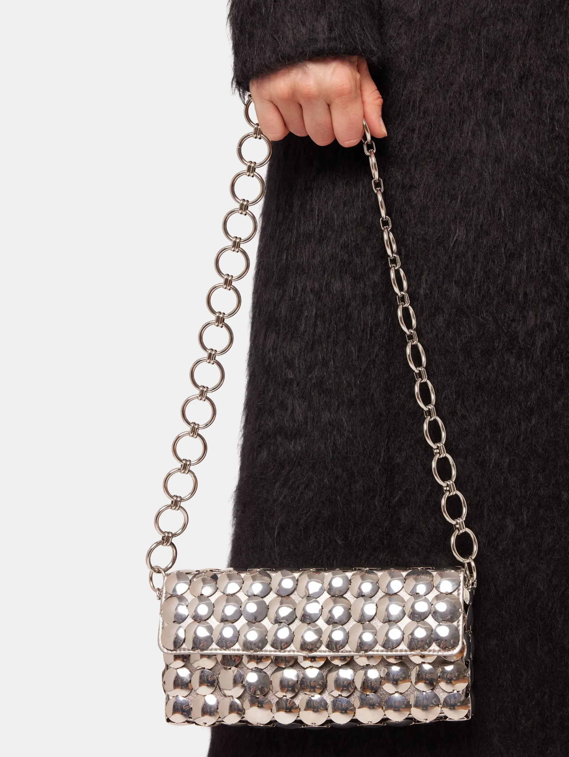 Silver Quilted Bag | Rabanne Online