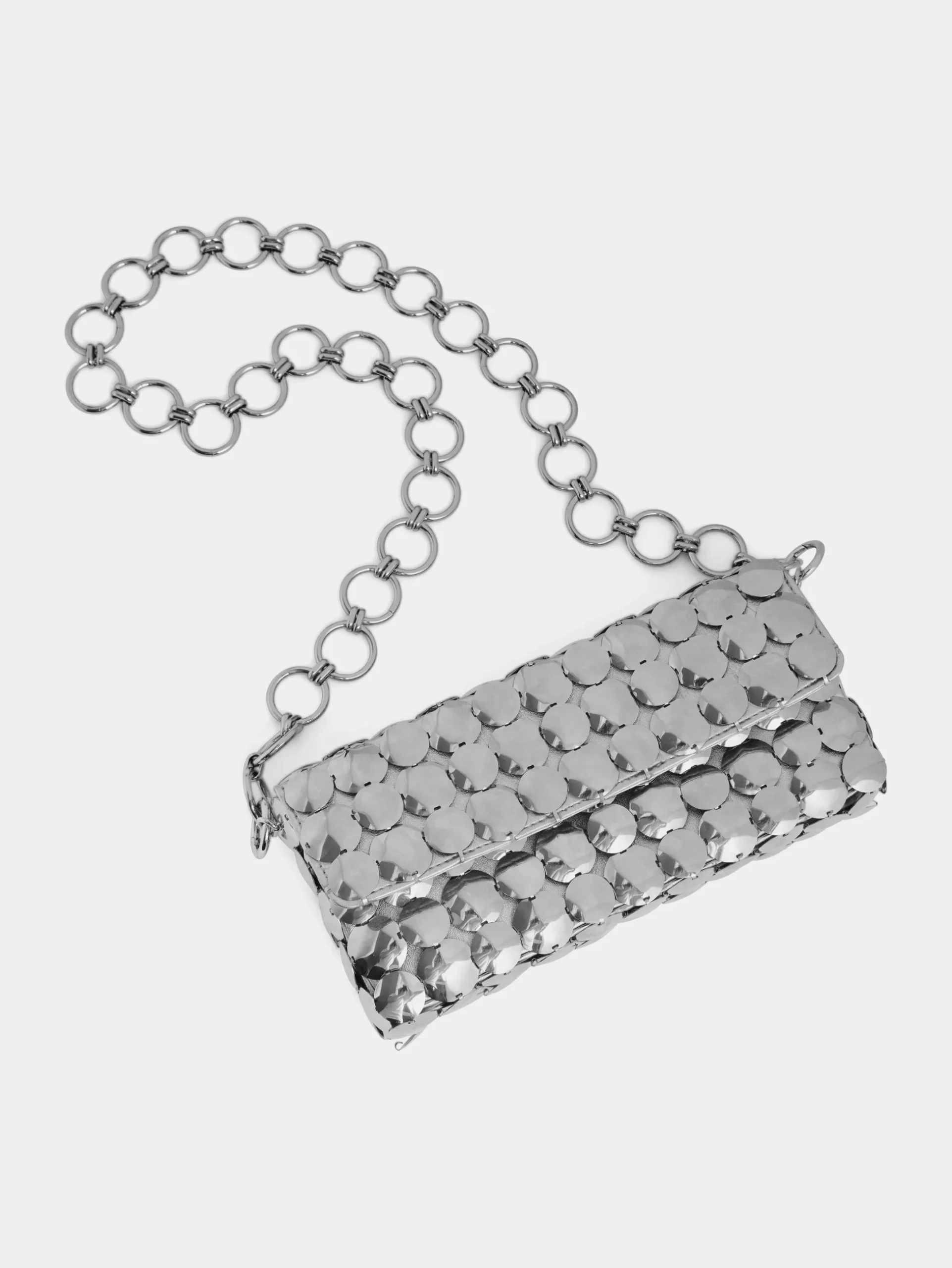 Silver Quilted Bag | Rabanne Online