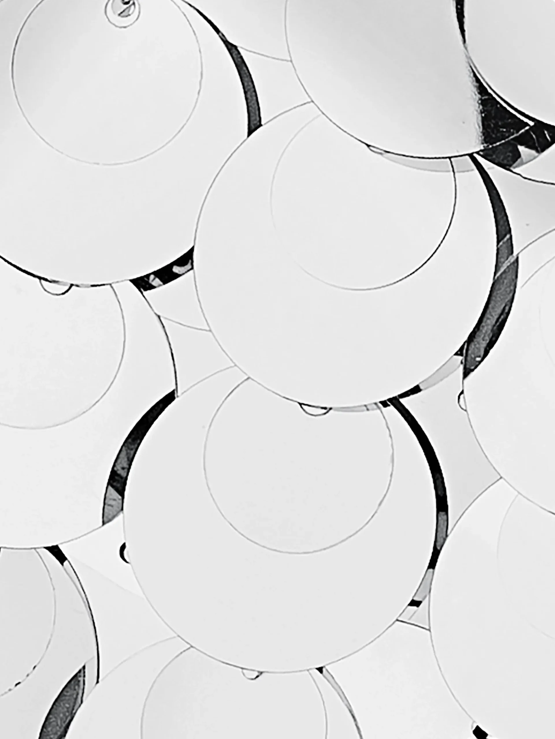 silver Sparkle discs nano bag | Rabanne Best