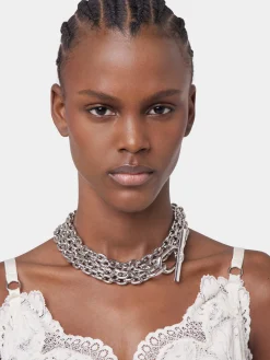 SILVER XS LINK NECKLACE | Rabanne Fashion