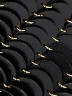 Small Black bucket Paco bag in leather | Rabanne New