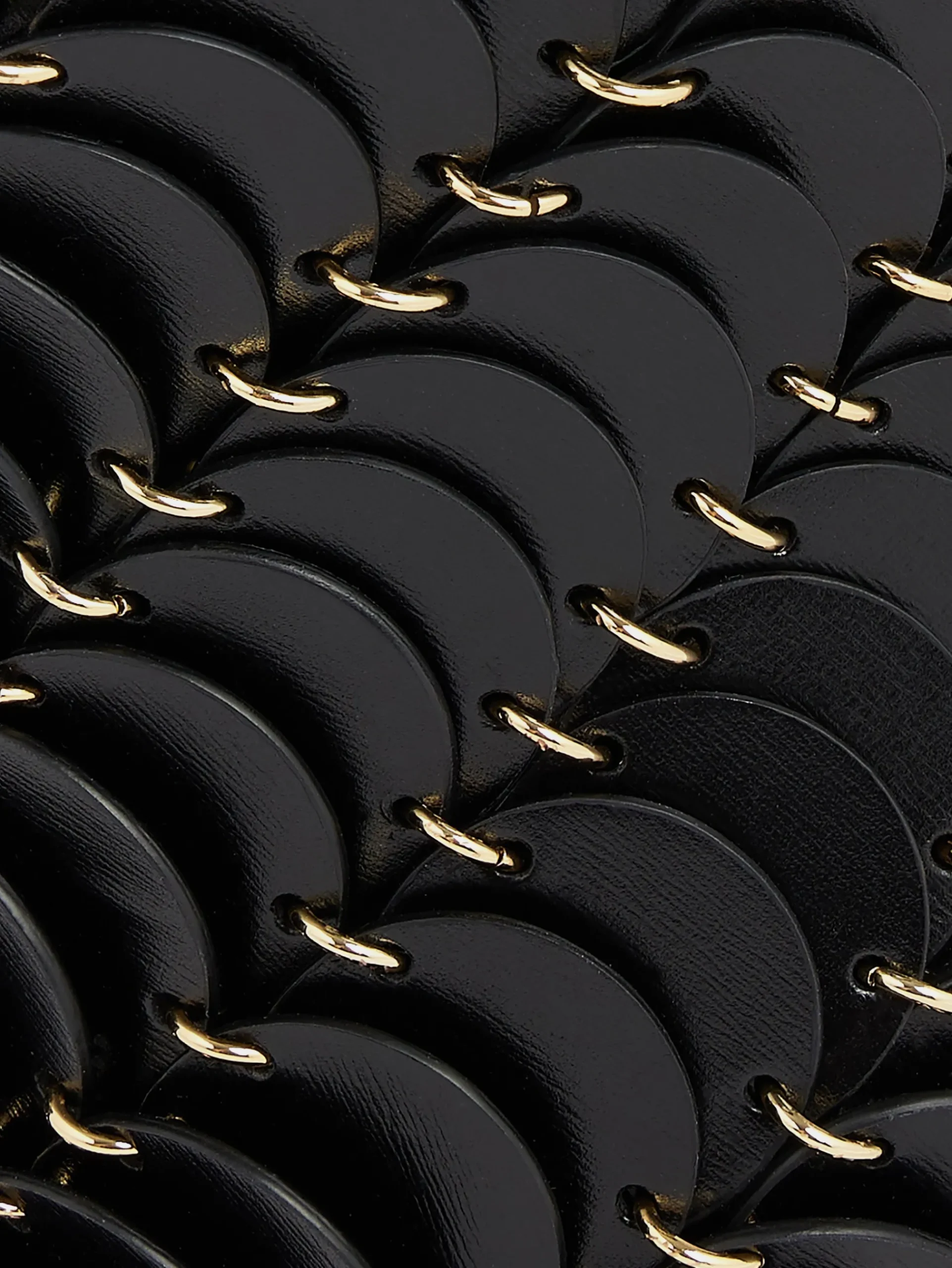 Small Black bucket Paco bag in leather | Rabanne New