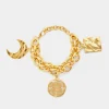Sun date bracelet with fantasy medals | Rabanne New
