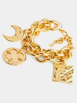 Sun date bracelet with fantasy medals | Rabanne New