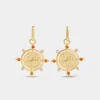 Sun Date medal earrings | Rabanne Discount