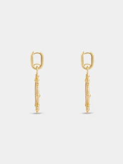Sun Date medal earrings | Rabanne Discount